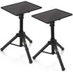 Pyle PLPTS4X2 Universal Adjustable Tripod Design DJ Laptop Stand Holder ...