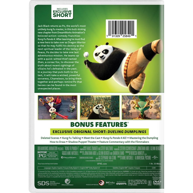 Kung Fu Panda 4 (DVD) - Walmart.com