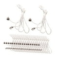 thumbnail image 2 of GUOOL 20 Pieces Chain Extender DIY Ceiling Fan for Indoor Use Сamping Sliver, 2 of 9
