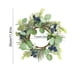 thumbnail image 3 of Candle Ring - Simulated Blueberries Berries Pines Needles Candle Wreath Wreath Candlestick Christmas Or Party Or Wedding Decorations, 3 of 6