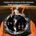thumbnail image 3 of Smart Watch Bluetooth Call LED Flashlight IP67 Waterproof 2.01" Fitness Tracker Bluetooth Call (Answer/Make Calls) Message Reminder Smartwatch Women Men Watch for Android, 3 of 9