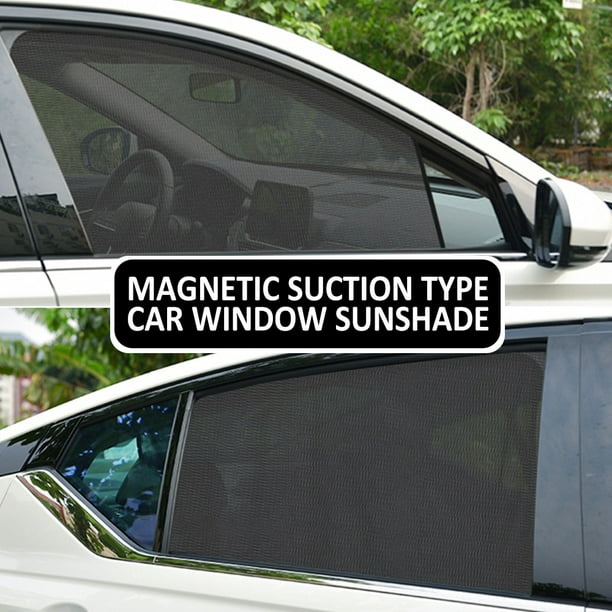 BT Chou 4Pcs Car Window Sun Shades UV Protection Front/Rear Window
