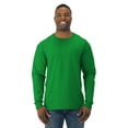 thumbnail image 1 of Jerzees Mens DRI-POWER Active Long Sleeve Crew T-Shirt, XL, Kelly, 1 of 2