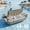 khaki without wheel, variant on Crawler Cooler, 40QT Rolling Floating Cooler with Wheels, Amphibious Floating Cooler and Dry Storage Vessel, Amphibious Floating Cooler for Camping, Beach, Kayak, Boating, Pool, Lake