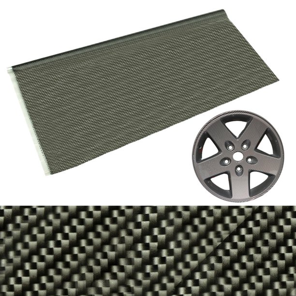 Black Carbon Fiber Water Transfer Dipping Hydrographics Hydro Film 100X50cm