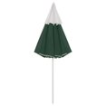 thumbnail image 3 of vidaXL Beach Umbrella Green 300 cm, 3 of 5