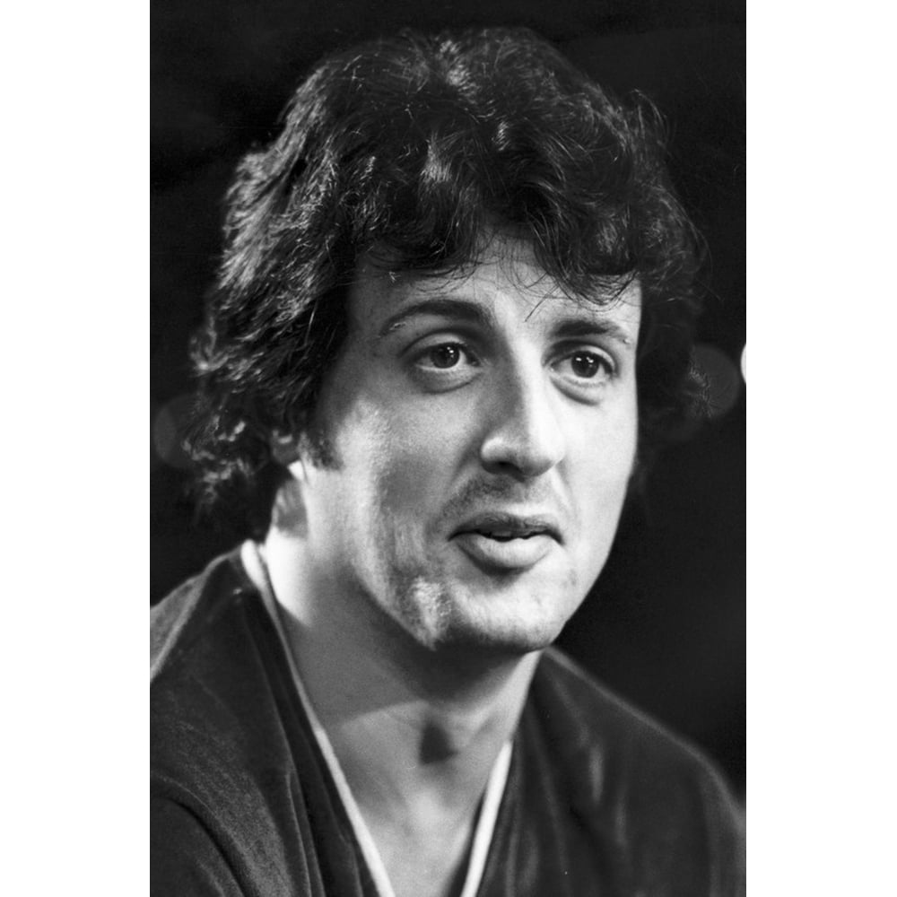 Sylvester Stallone in Rocky portrait classic 1976 24x36 Poster ...
