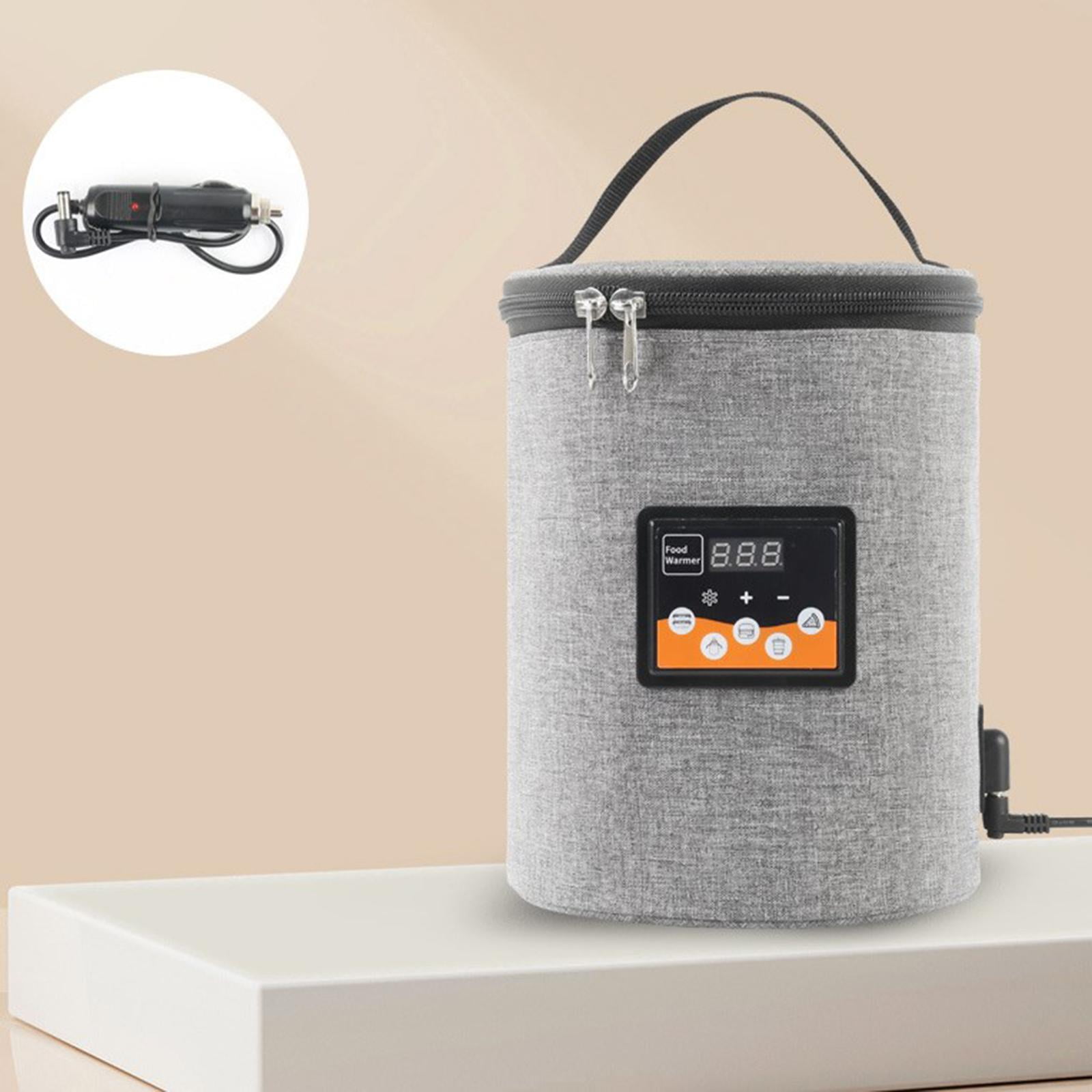 LeeQinersw Milk Bottle Warmer Baby Bottle Bag Constant Temperature Heater Gray
