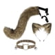 thumbnail image 2 of Accesorios decorativos para disfraz de Halloween Yuyangstore 3 piezas con orejas y cola de gato, 2 of 8