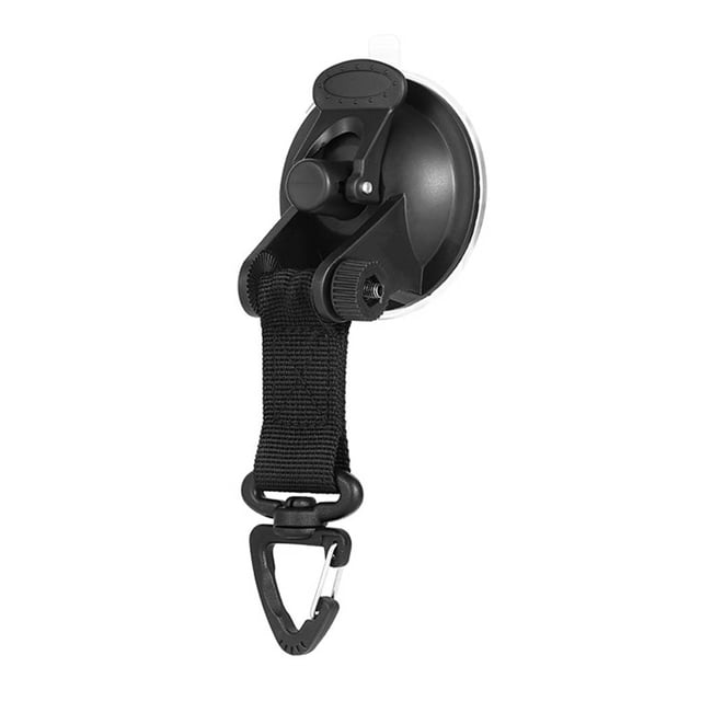 Yuarrent Paquete de 4 carpas para vehículos, ventosa portátil, hebilla de mosquetón, gancho de seguridad, accesorio de amarre, toldo, carpas Tipo 4
