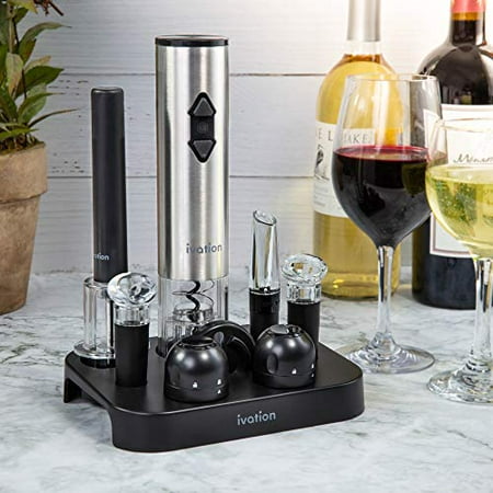 stoppers aerator extractor pourer cutter ivation deluxe