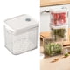 thumbnail image 3 of Cajas transparente tapa, contenedor de almacenamiento de alimentos, caja de mantenimiento fresco, caja organizadora de nevera para gabinete 700ml Soledad Contenedor de almacenamiento, 3 of 10