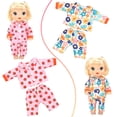 thumbnail image 6 of ZITA ELEMENT 4 Sets Alive Baby Doll Clothes for 10-12 Inch baby dolls, 12" Baby Doll Clothes Accessories Fit for 10/11/12 Inch, 6 of 8