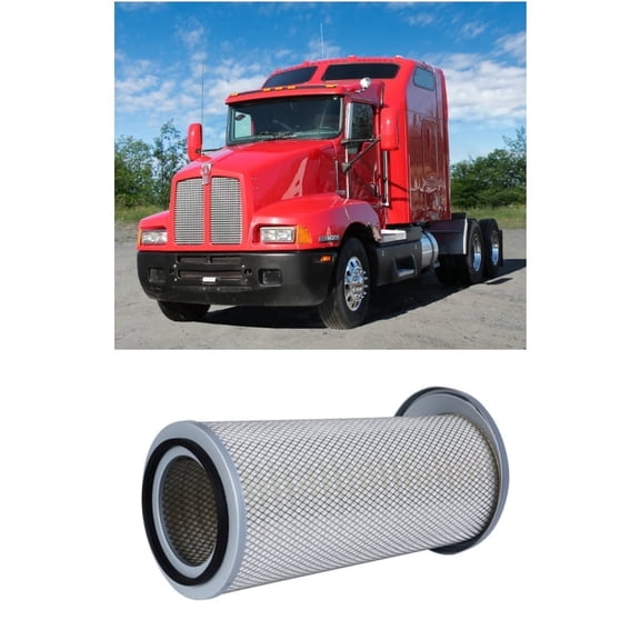 Engine Air Filter For Kenworth Freightliner Peterbilt LAF3551 AF1968 P153551
