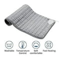 thumbnail image 3 of Electric Blanket - Large Heated Blanket Machine Washable Fleece With Digital Remote, 3 of 5