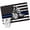 Blue, variant on Vintage Lazy Washable Small Entryway Area Rugs 2'x3', Simple Animal Portraits Blue Black White U.S. Flag Low Pile Throw Rug Non-Slip Sturdy Edge Binding Carpet for Front Door Floor Room Entry