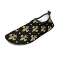 thumbnail image 2 of Gold & Black Fleur De Lis - Saints Fans Louisiana Water Shoes Beach Slip-on Shoes for Men Women Swim Pool Yoga Surfing Sneakers Quick-Dry Sports Barefoot Shoes, 2 of 5