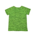 thumbnail image 2 of Camiseta deportiva para mujer para yoga, correr, gimnasio, fitness femenino, camisas de manga corta (verde L), 2 of 2