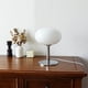thumbnail image 5 of Lámpara de mesita de noche moderna, elegante y con puerto USB para la decoración del hogar con base de hierro, 5 of 8