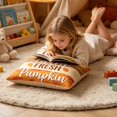 thumbnail image 6 of InsCrazy Autumn Pumpkin Throw Pillow Covers 18x18 Maple Leaves Couch Pillow Cases Thanksgiving Cushion Covers for Home Outdoor Sofa Decor (1Pcs), 6 of 7