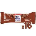 thumbnail image 2 of Taste of Nature Organic Chocolate Peanut Snack Bar - Vegan, Gluten-Free, High Fiber, 2g Sugar (16x40g), 2 of 6