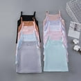 thumbnail image 4 of GYRATEDREAM Girl’s Sleeveless Tank Top – Stretch Undershirts Cami Camisole Tank Tops, Soft Comfortable Scoop Neck Undershirts Camis, UV Protective Fabric, Rated UPF 50+ for 4-15Y, 4 of 6