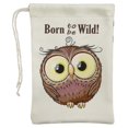 thumbnail image 2 of Darling Souvenir Born To Be Wild Favor Bags Animal Print Birthday Party Thank You Drawstring Pouch, Pack Of 10, 2 of 5
