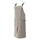 thumbnail image 3 of Delantal de cocina Strade Fareast Limited caqui con pechera alta para adultos, 3 of 8