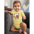thumbnail image 2 of Cute Mewmmie W Cookies. Bodysuit Infant -Image by Shutterstock,  6 Months, 2 of 4