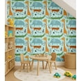 thumbnail image 4 of S4Sassy Safari Animal Print Wallpaper- Green Wall Covering, 25" X 60" Self-Adhesive Textured Vinyl Walls Paper, Wallwrap, Diy Walls Covering For Kids Bedroom, Room Wall Decor Wallpaper, 4 of 8