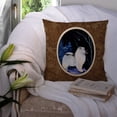 thumbnail image 3 of Starry Night Keeshond Fabric Decorative Pillow, 3 of 4