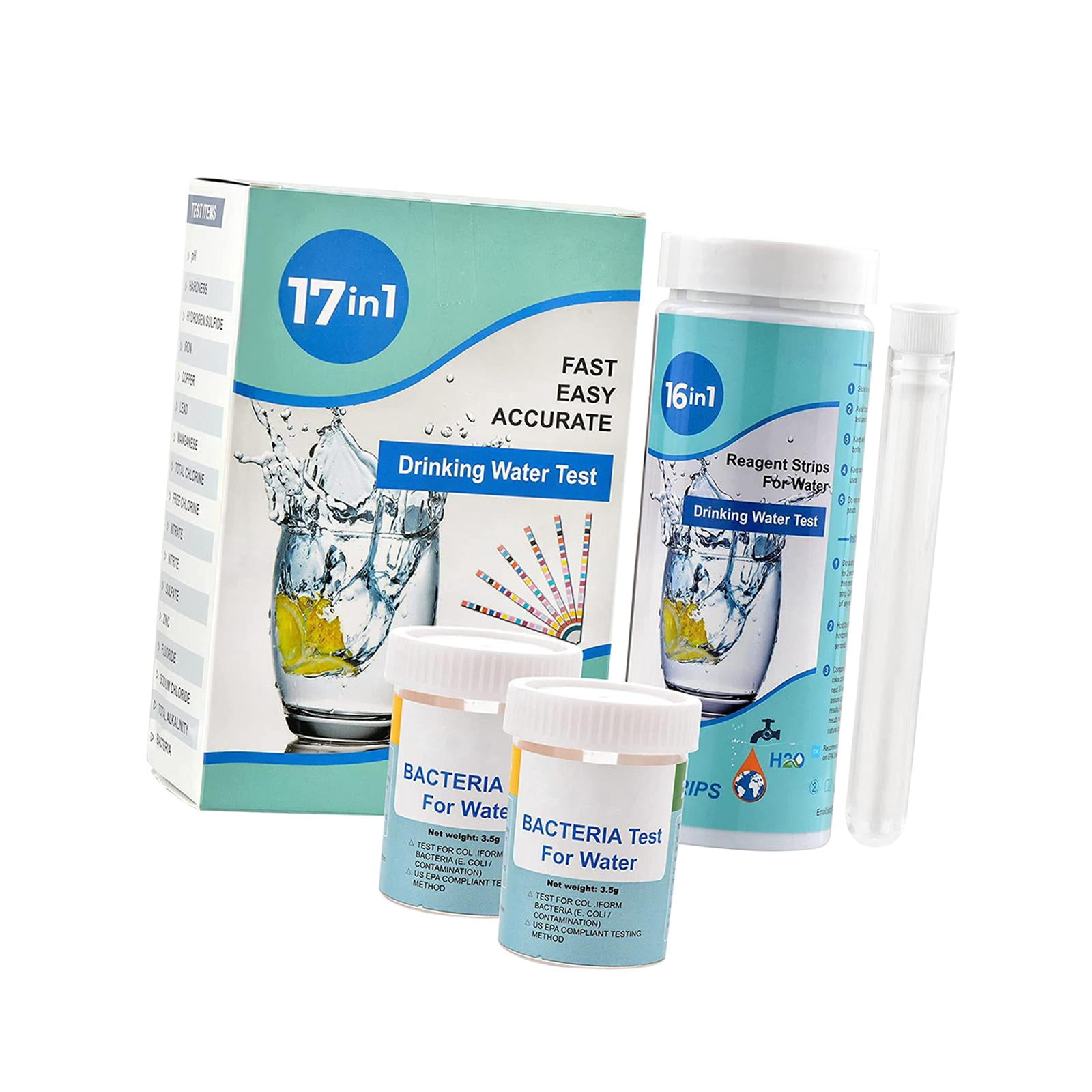 Nishiyuenyi Water Testing Set for Drinking Water Total Alkali PH Paper Water Quality Testing