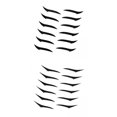thumbnail image 1 of 12 Pares de Pegatinas delineador de ojos Macarena Reutilizables para Maquillaje de Ojos, 1 of 8