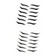 thumbnail image 1 of 12 Pares de Pegatinas delineador de ojos Macarena Reutilizables para Maquillaje de Ojos, 1 of 8