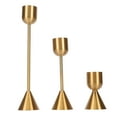 thumbnail image 2 of Candlestick Holders Taper, Multi Purpose 3 Pcs Candle Holders Beautiful Practical  For Home Decoration, 2 of 8