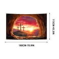 thumbnail image 2 of Easter Background Prop for Party and Photography, Bunny and Egg Designs, High-Definition Vinyl, Waterproof, Reusable Decoration for Indoor and Outdoor Celebrations, 2 of 5
