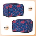 thumbnail image 7 of Toaster Covers 2 Slice, Chicken and Rooster Waterproof Bread Machine Cover Fits for Standard 2 Slice Toasters, Home Decor Toaster Protection with Hanging Rope, 7 of 7