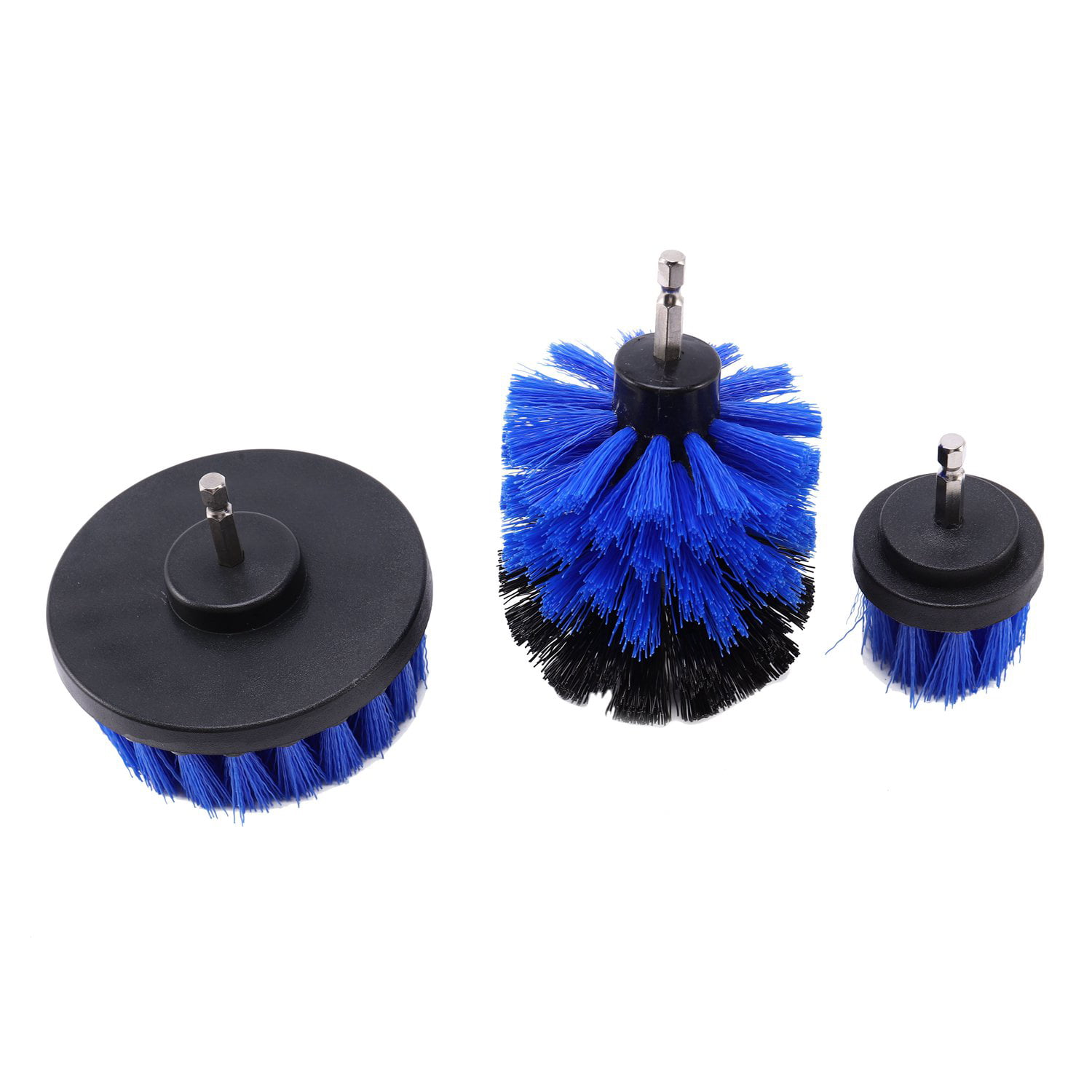3 pcs Tile Grout Power Rotary Purifier Drill Bathtub Cleaner Cleaning Brush 