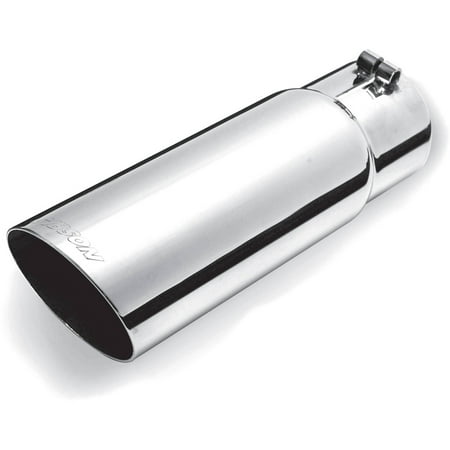 Stainless Single Wall Angle Exhaust Tip