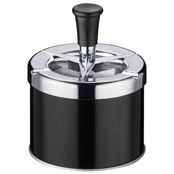 Universal Rotating Car Ashtray Compact Vehicle Interior Accessory with Durable Material Design for All Automobiles