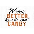 thumbnail image 3 of Dogwood Portfolio 18x13 Black Modern Framed Museum Art Print Titled - Witch Better Have My Candy, 3 of 5