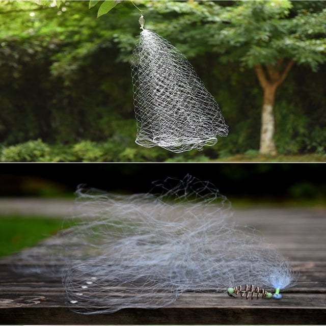 MesaSe New Fishing Net Design Copper Spring Shoal Fishing Net Netting Fishing Tackle Multi-color