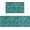Blue, variant on Teal Kitchen Rugs Sets of 2 Turquoise Kitchen Rug Mat Washable Non-Slip Kitchen Floor Mats for in Front of Sink Teal Kitchen Decor