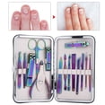 thumbnail image 4 of Juego de cortaúñas, 15 piezas/juego de cortaúñas portátiles, kit de tijeras para uñas, juego de tijeras de manicura, valor inmejorable, 4 of 8