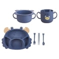 thumbnail image 3 of 6 Pcs 1 Ensemble Ensemble de Salle à Manger pour Enfants Assiette de Repas pour Enfants Bol Pratique Tasse Simple, 3 of 8
