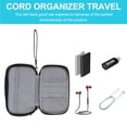 thumbnail image 3 of Shisuyan Charging Cable Organizer Electronics Storage Case Black 1Pcs, 3 of 8