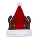 thumbnail image 1 of Sombrero Navideño Holiday Time Gorro de Santa Claus con cuernos de reno 43 18 cm, 1 of 4