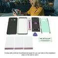 thumbnail image 3 of Back Glass Cover Housing Door, Black Front Outer Glass Lens Screen  For Replacement, 3 of 8