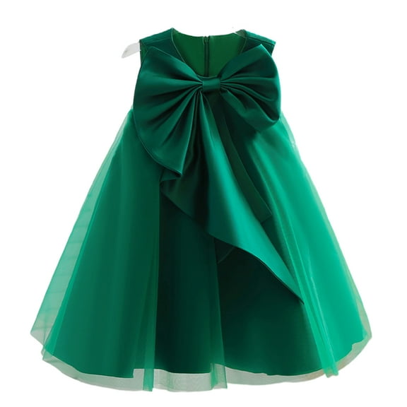KYAIGUO 2-9Y Kid Toddler Girls Princess Pageant Dresses Baby Prom Puffy Tulle Ball Gown