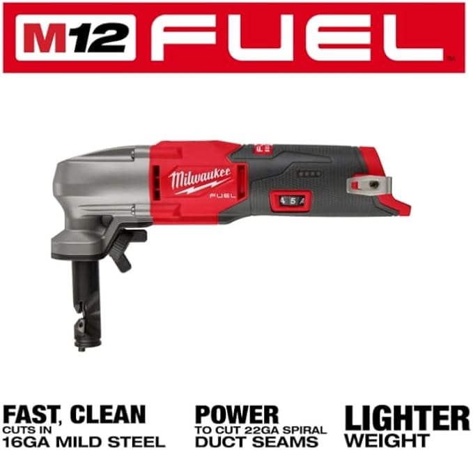 Milwaukee 2467-20  M12 FUEL 16 Gauge Variable Speed Nibbler, Tool Only